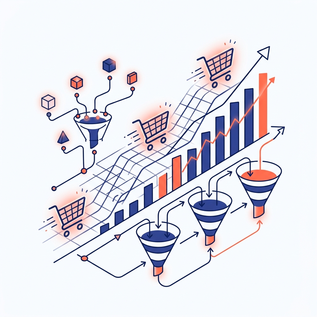 Ecommerce SEO Packages Illustration