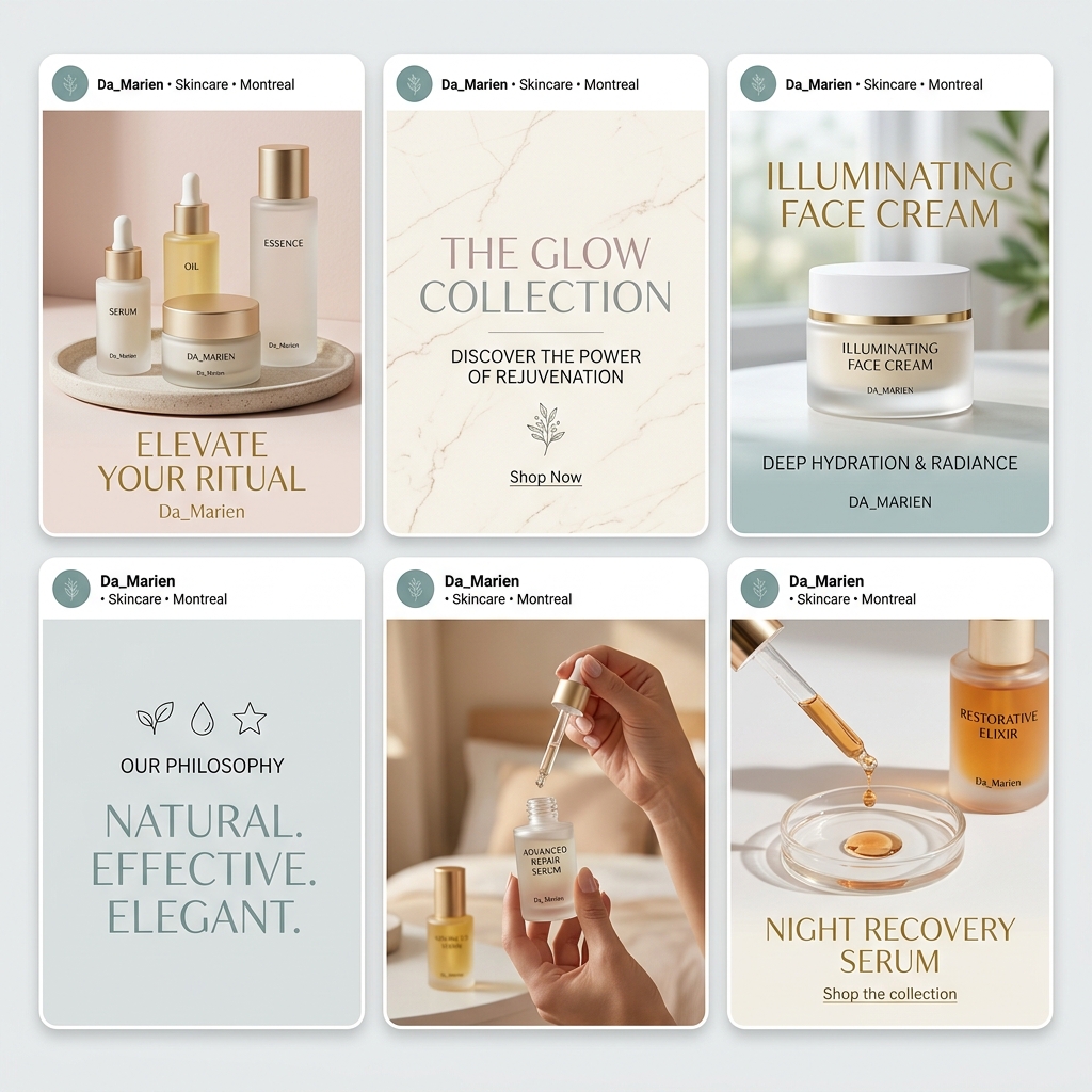 Da_Marien Skincare Branding by NITIX Digital Co.