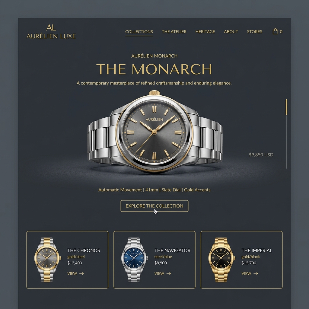 Mobile Luxury Storefront View