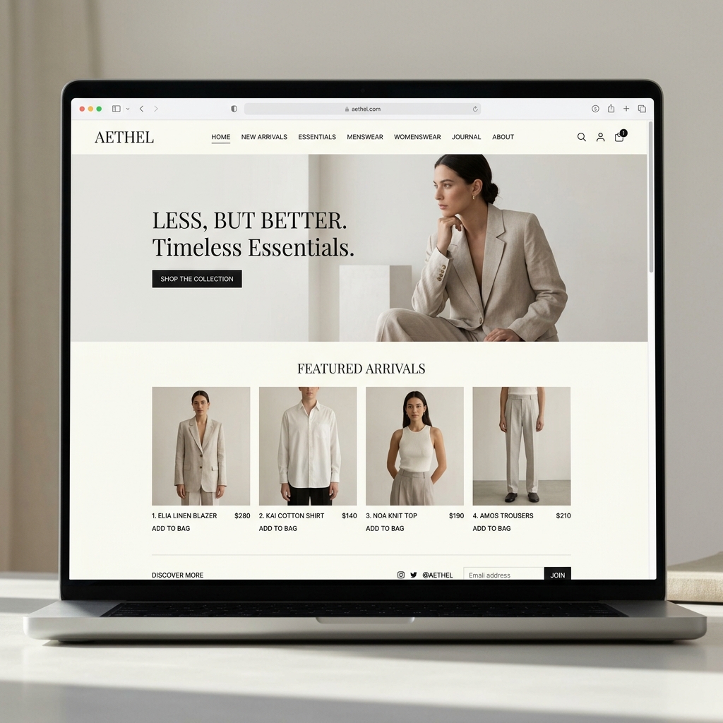 Shopify D2C Brand Custom Website Build